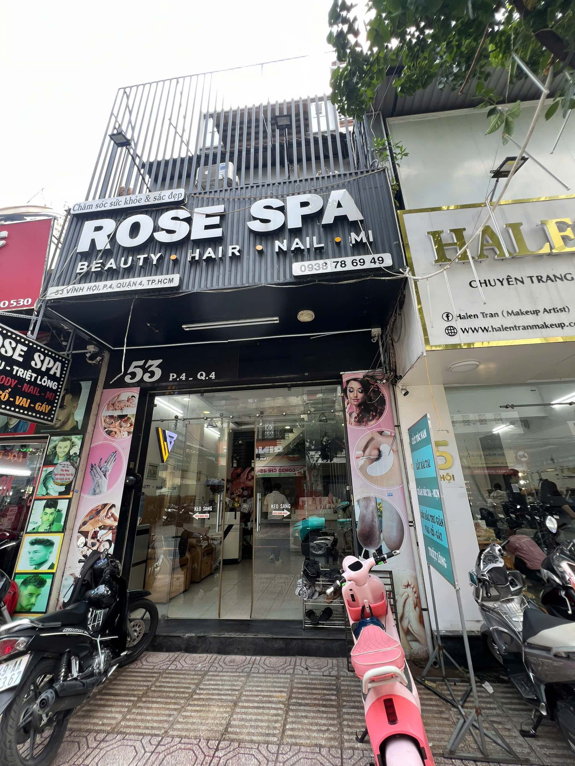 SANG NHÀ NGUYÊN CĂN LÀM SPA – MẶT TIỀN VĨNH HỘI Q4