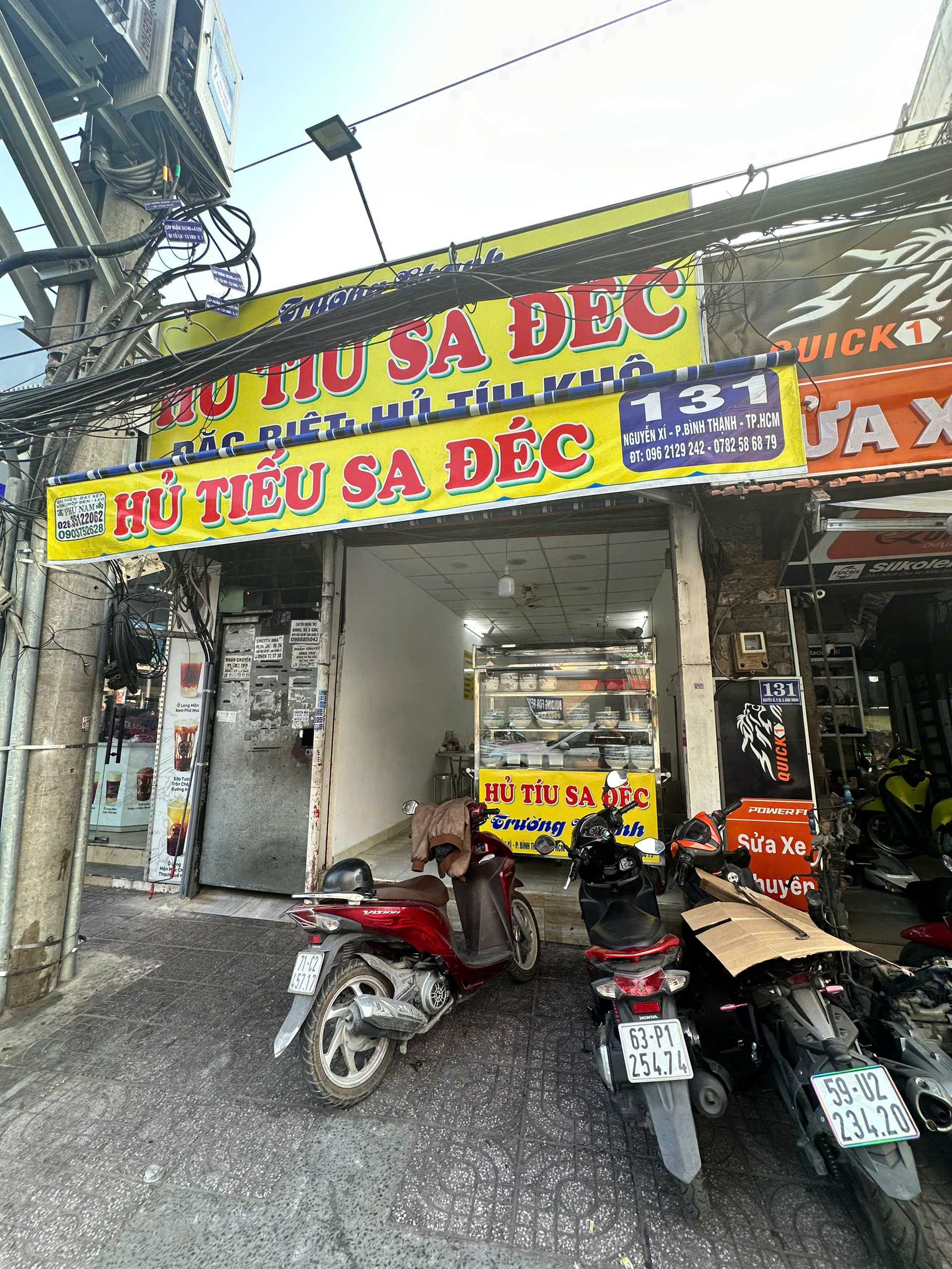 Sang gấp quán hủ tiếu Sa Đéc – 131 Nguyễn Xí, P.26, Bình Thạnh
