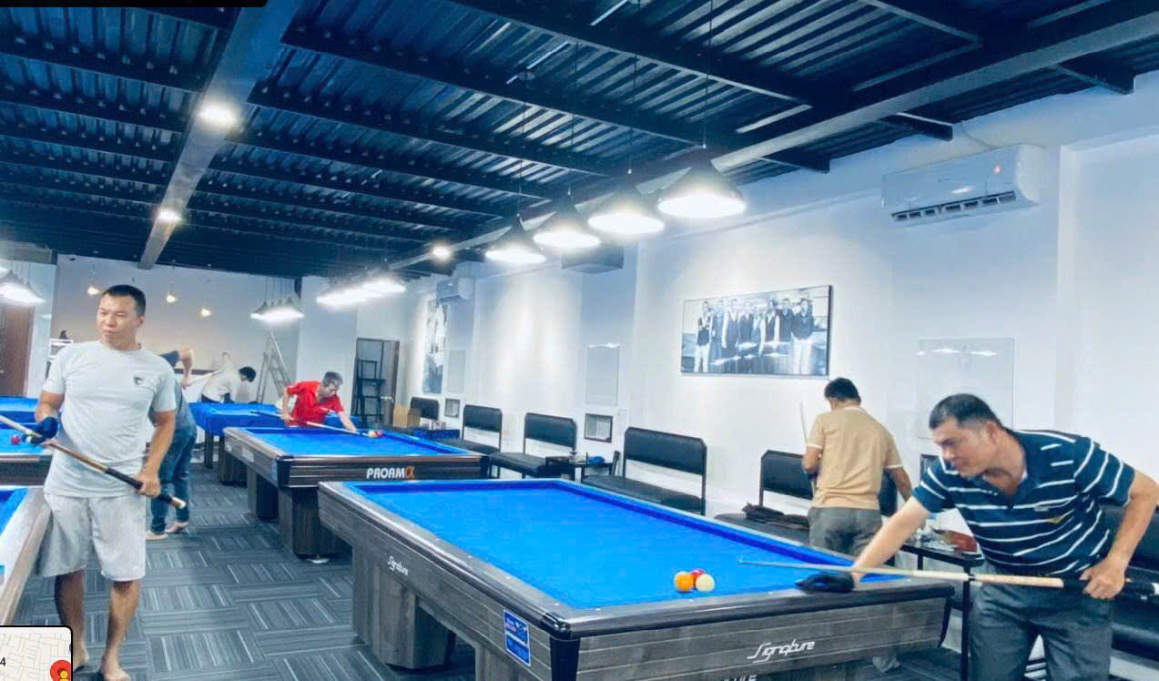 SANG PHÒNG TẬP BIDA VỚI DIỆN TÍCH 200M2 TRUNG TÂM CÔNG VIÊN LÀNG HOA QUẬN GÒ VẤP 