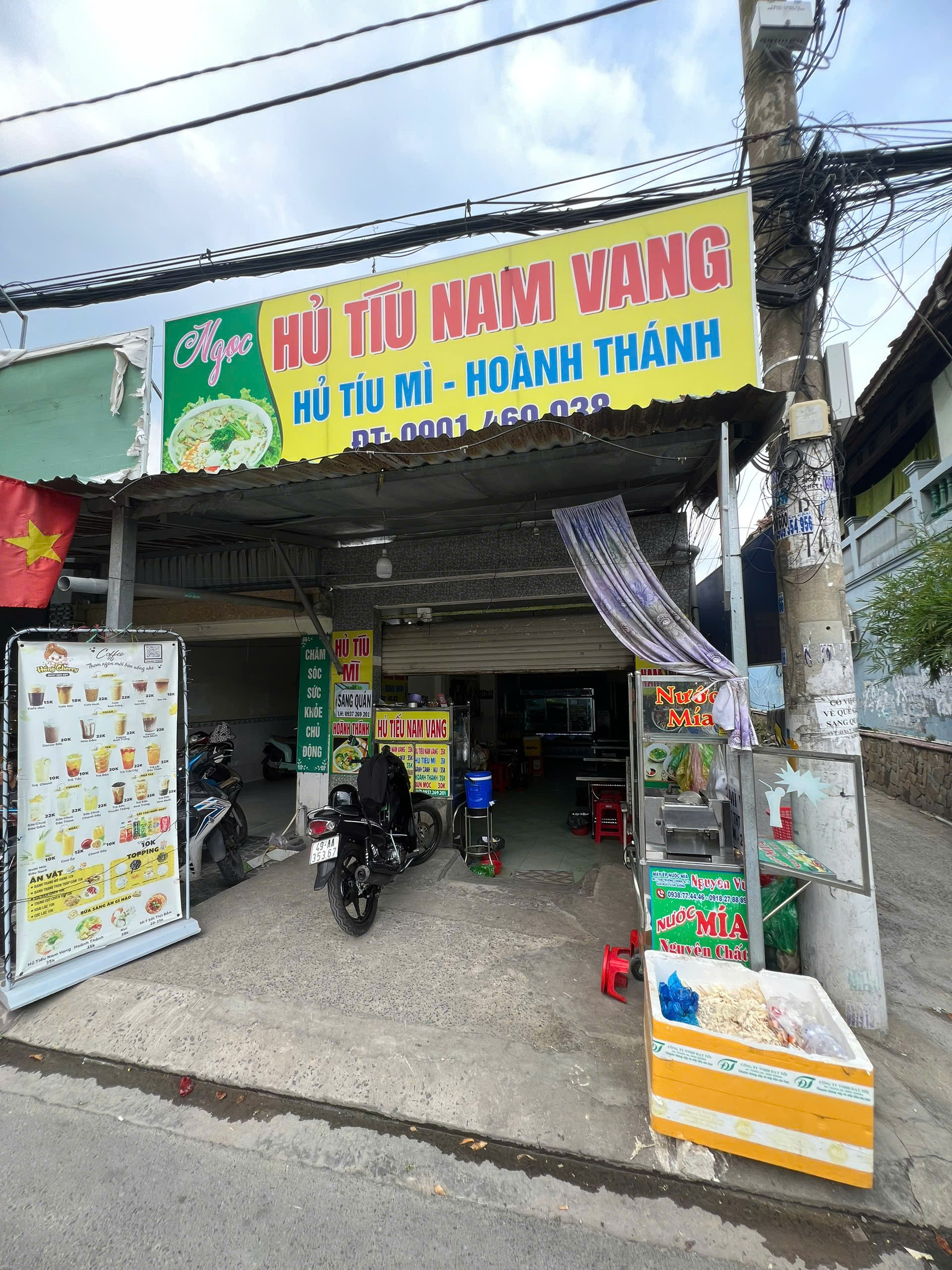  SANG QUÁN HỦ TIẾU – VỊ TRÍ ĐẸP, SẴN KINH DOANH NGAY 