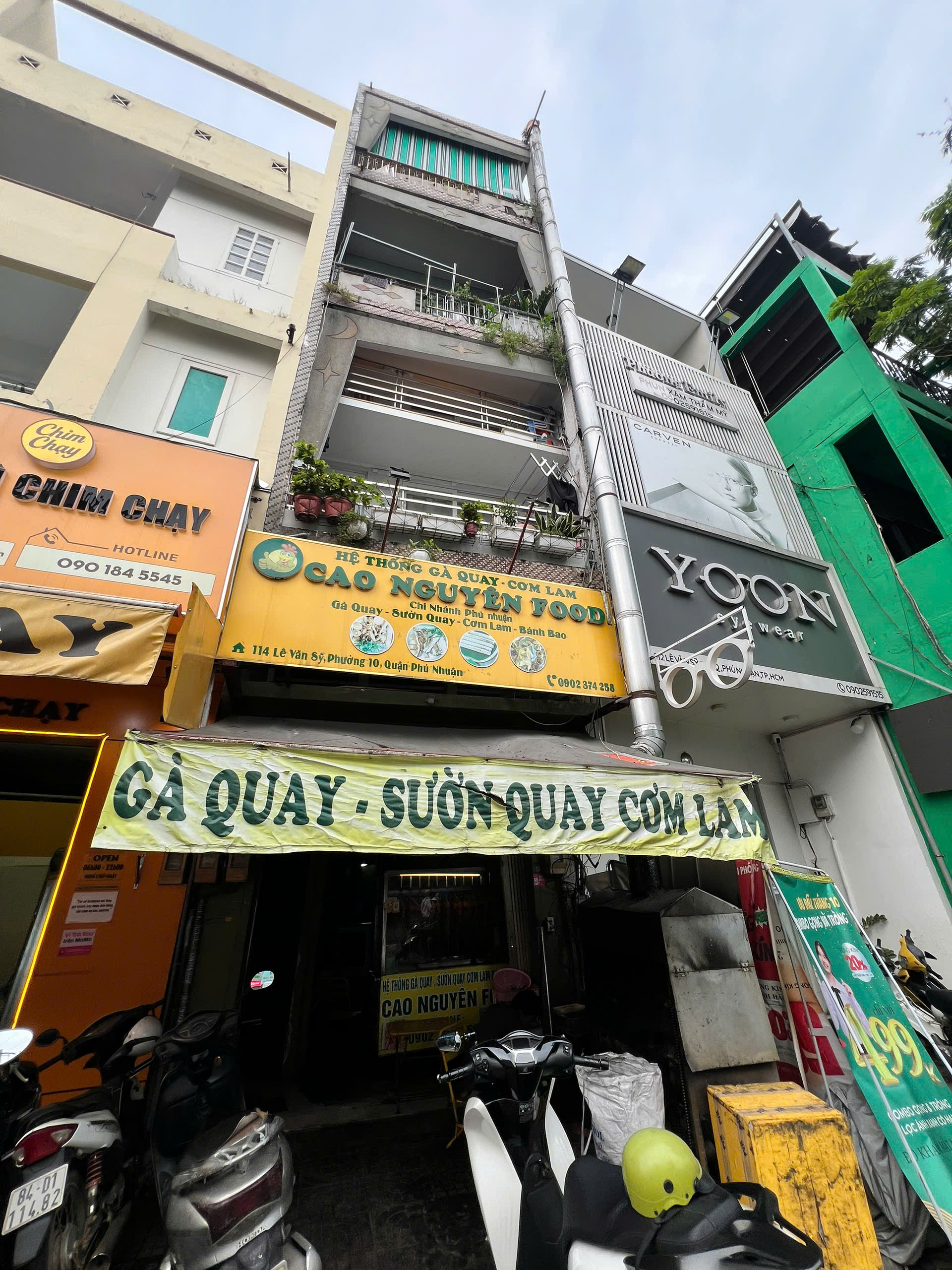  SANG QUÁN MẶT TIỀN 114 LÊ VĂN SỸ, PHÚ NHUẬN