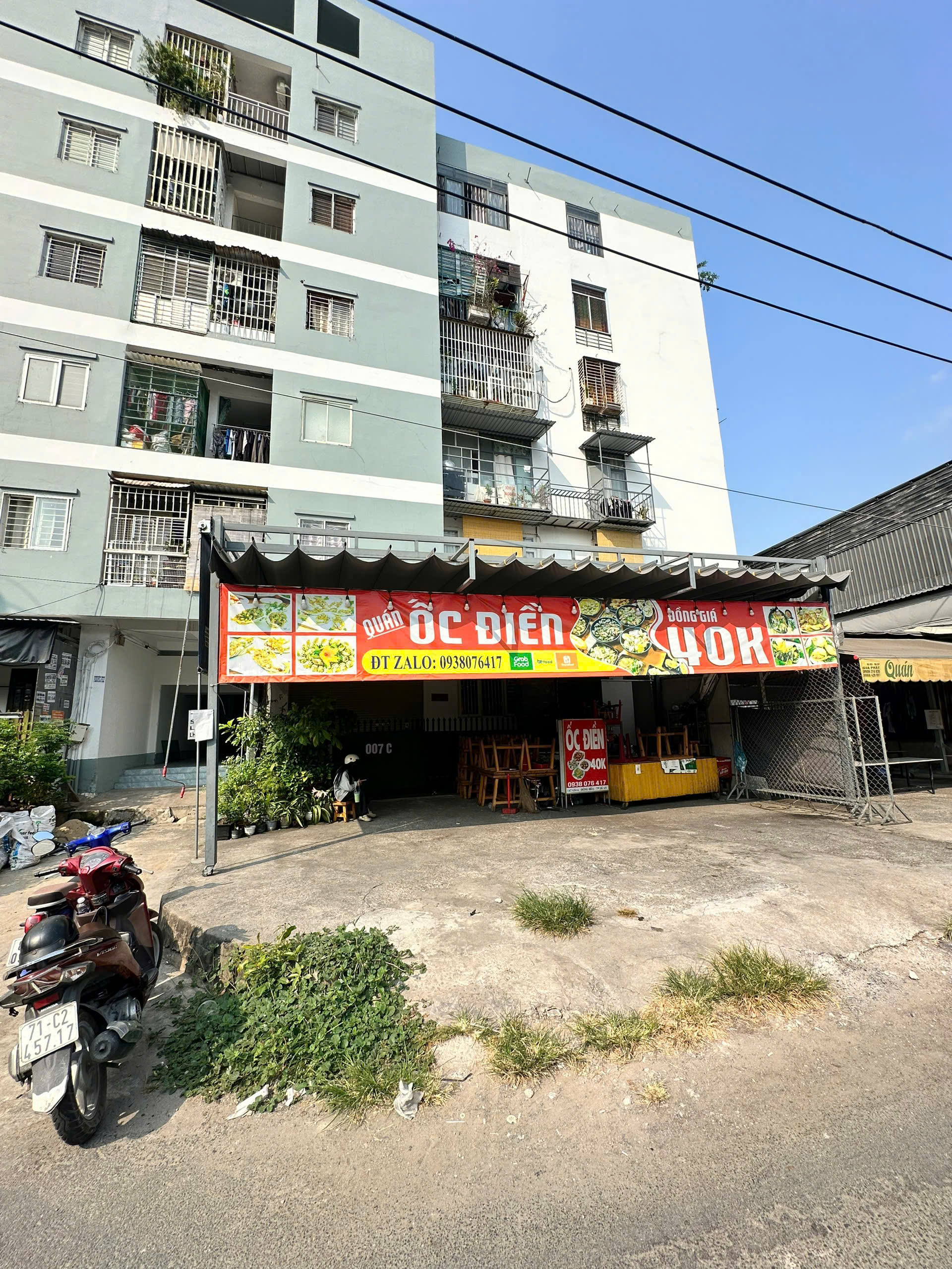 Sang lại quán ốc đang hoạt động ổn định tại góc 2 mặt tiền, khu Chung cư Hiệp Bình Chánh, Thủ Đức